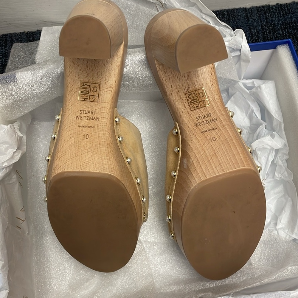 Stuart Weitzman Pearl Clog - image 5